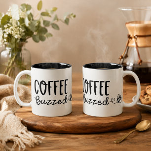 Kaffeupplivad Bumblebee-kaffekopp Två-Tonad Mugg