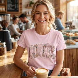 Kaffeväder. Kaffefanatiker. T Shirt