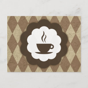 kaffevintage vykort