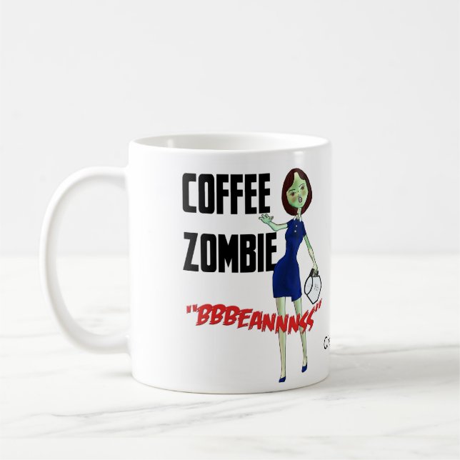 KaffeZombiemugg Kaffemugg (Vänster)