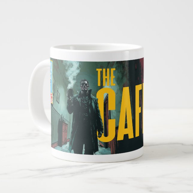 Kaffiend Jumbo Mugg (Framsida vänster)