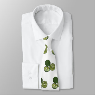 Kaffir lime tecknad illustration slips