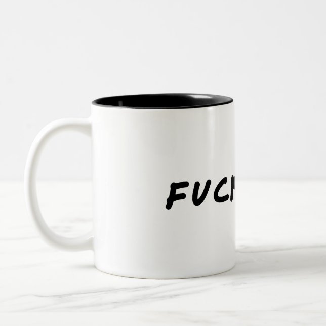 Kaffjävlar Två-Tonad Mugg (Vänster)