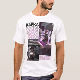 Kafka-teckeninfo - Honkai Star Rail T Shirt