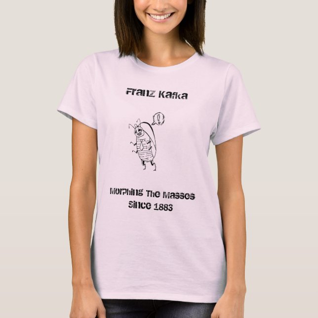 kafkaesque flickaskjorta tee shirt (Framsida)