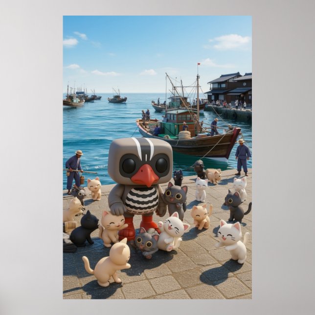 Kagu at Tashirojima (Inspiration) Poster (Framsidan)