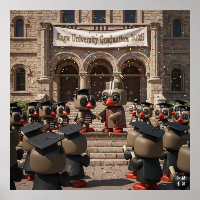 Kagu Graduation Ceremony Poster (Framsidan)