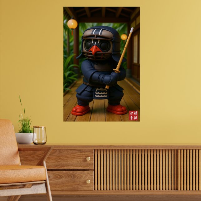 Kagu Kendo Master Poster (Vardagsrum 2)