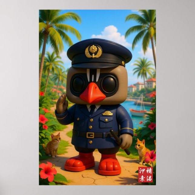 Kagu Mamoru Kun Poster (Framsidan)