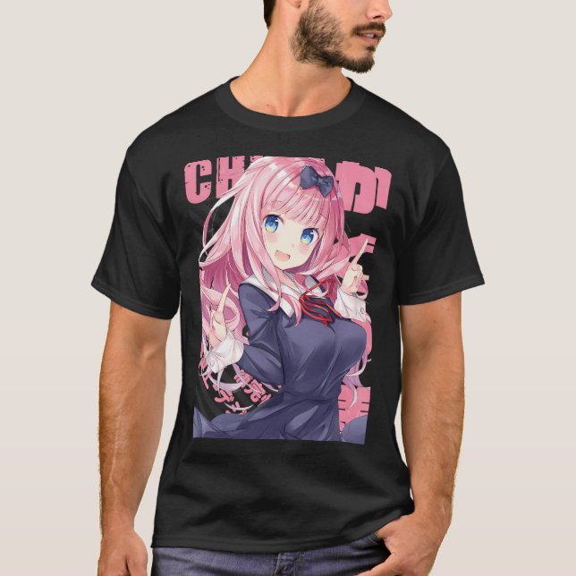 Kaguya-Sama - Chika Fujiwara T Shirt (Framsida)