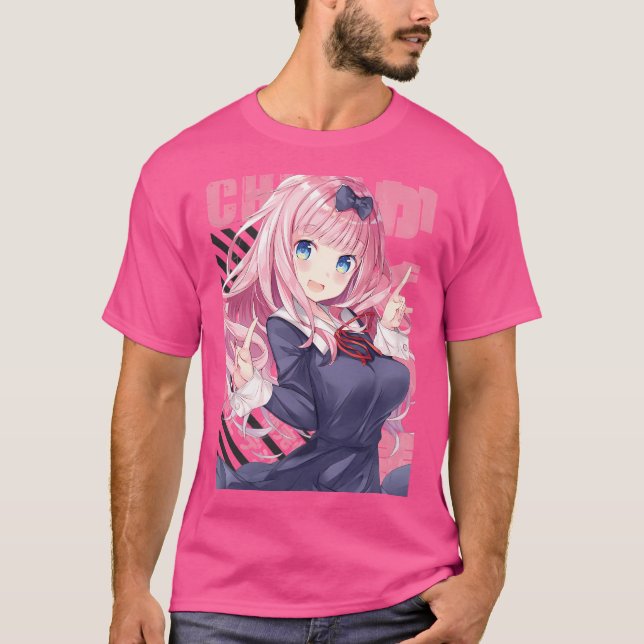 Kaguya-Sama - Chika Fujiwara T Shirt (Framsida)