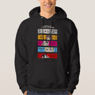 Kaguya sama Kärlek är Krig Ac ive Hoodie