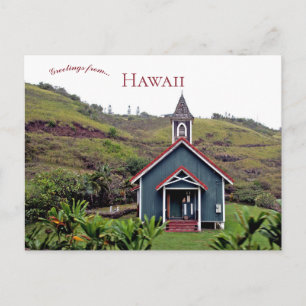 Kahakuloa Hawaiian Congregational Hawaii Vykort