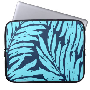 Kahanu Garden Hawaiian Handflatan Lövs Laptop Fodral