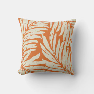 Kahanu Garden Hawaiian Handflatan Lövs Reversible Kudde