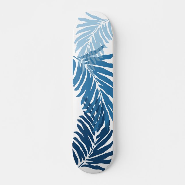 Kahanu Garden Hawaiian Handflatan Lövs Skateboard Bräda 19,5 Cm (Framsida)