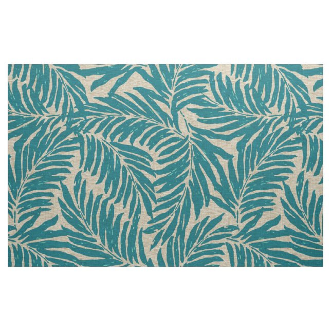 Kahanu Handflatan Hawaiian Linen Struktur Tyg (Yard)