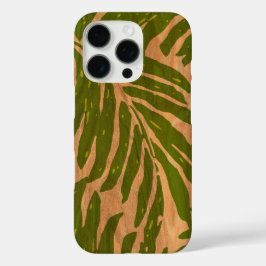 Kahanu Hawaiian Handflatan Faux Wood i Grönt Fodra