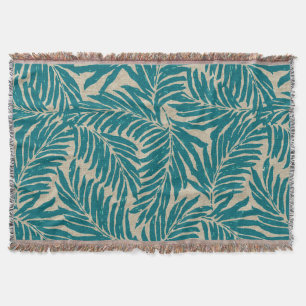 Kahanu Palms Hawaiian Linne Textur Mysfilt