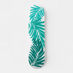Kahanu trädgårds- hawaianska handflatanlöv mini skateboard bräda 18,5 cm