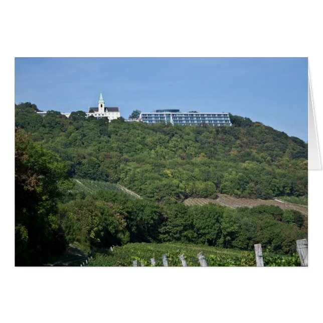 Kahlenberg, Wien, Österrike Hälsningskort (Framsidan Horizontal)