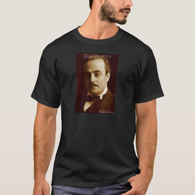 Kahlil Gibran "Wisdom Proud" citat och kort T Shirt (Framsida)
