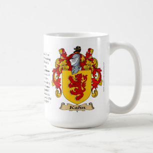 Kahn namnger, ursprung, det menande och kaffemugg
