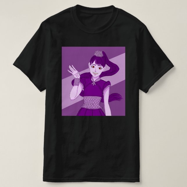Kahono - Anime-flicka T Shirt (Design framsida)