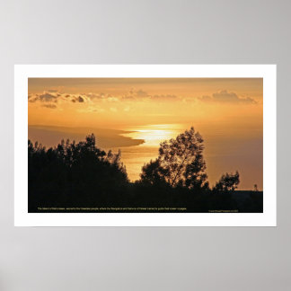 Kaho'olawe Sunset Poster