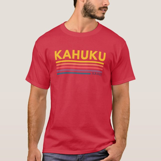 Kahuku Hawaii T Shirt (Framsida)