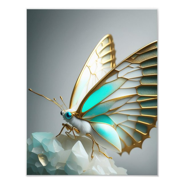 KAHUKU MOTU Butterfly Island Continental Is Fototryck (Framsidan)