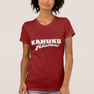 Kahuku röd anfallaredräkt tee shirt