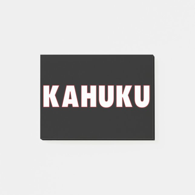 Kahuku Vind Turbine hawaii Post-it Block (Framsida)