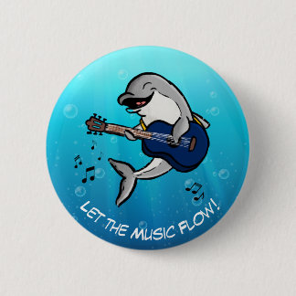 Kai Dolphin's Musical Bliss Button - 'Let the Musi Knapp