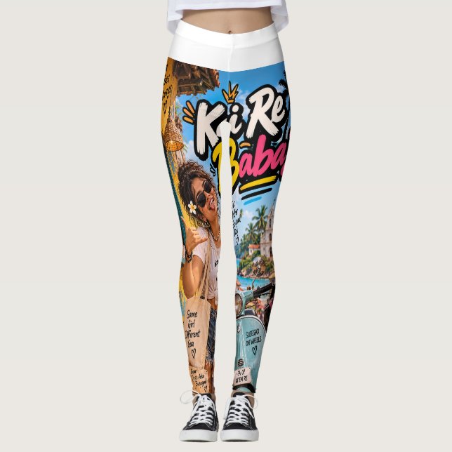 Kai Re Baba? — Just Another Susegad Day Leggings (Framsida)