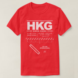 Kai Tak Internationell flygplats HKG T-Shirt
