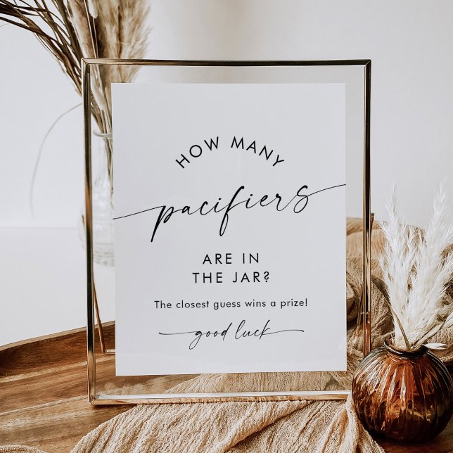 KAIA Nappar i Burk Baby Shower Game Poster (Skapare uppladdad)