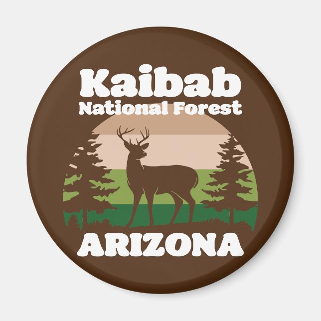 Kaibab National Forest Arizona Magnet (Framsidan)