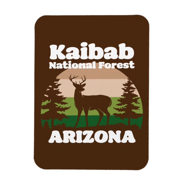 Kaibab National Forest Arizona Magnet (Vertikal)