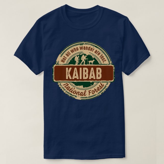 Kaibab National Forest T Shirt (Design framsida)