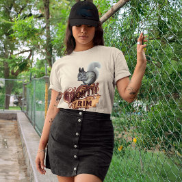 Kaibab Squirrel North Rim Lodge T Shirt