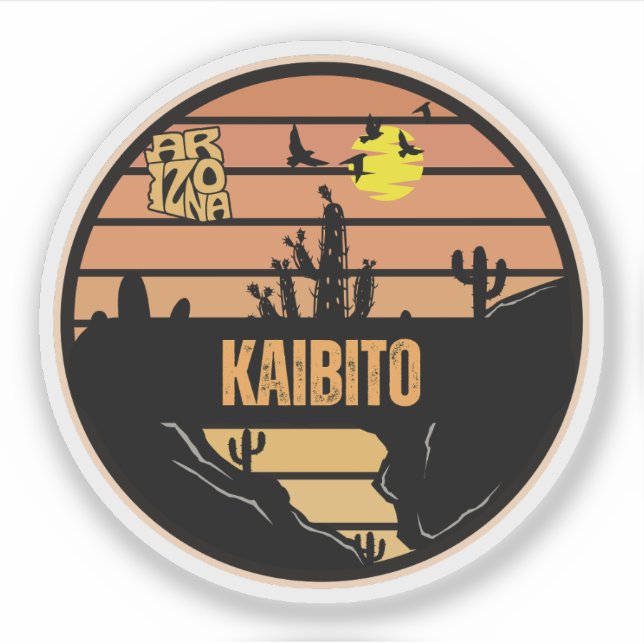Kaibito, Arizona Klistermärken (Framsida)