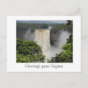 Kaieteur Falls-vykort Vykort