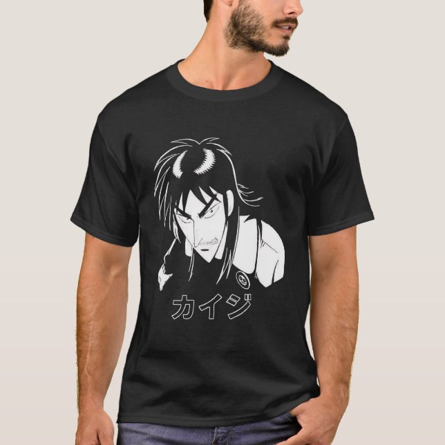 Kaiji Anime T-Shirt (Framsida)
