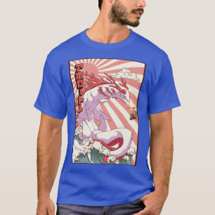 Kaiju Axolotl Japanska monster Gift1 T Shirt