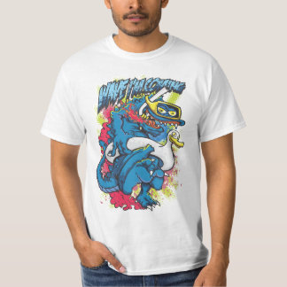 Kaiju Beach Day Stänk Tee