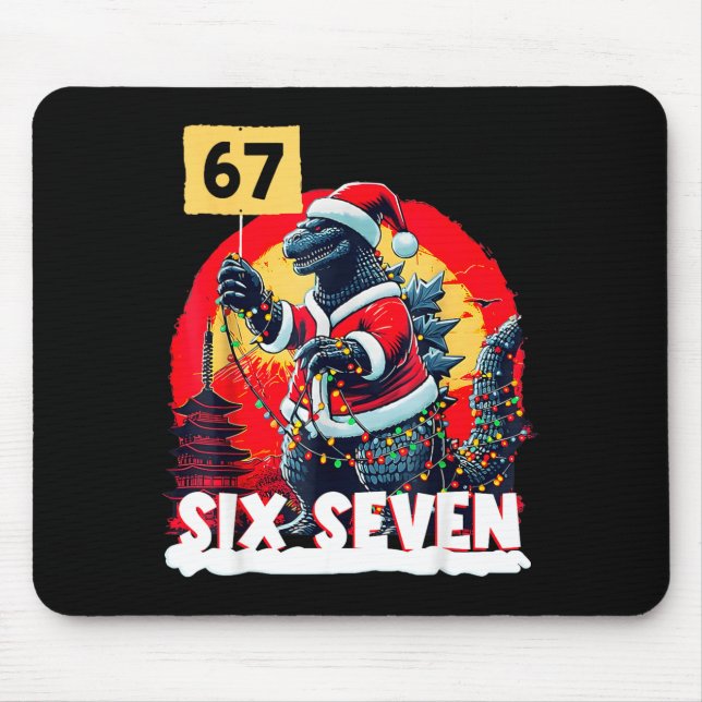 Kaiju Christmas 67 Santazilla Japanese Monster Din Musmatta (Framsidan)