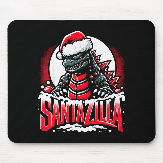 Kaiju Christmas Santazilla Japanese Monster Dinosa Musmatta (Framsidan)