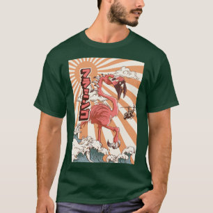 Kaiju Flamingo Japansk monster Gift1 T Shirt