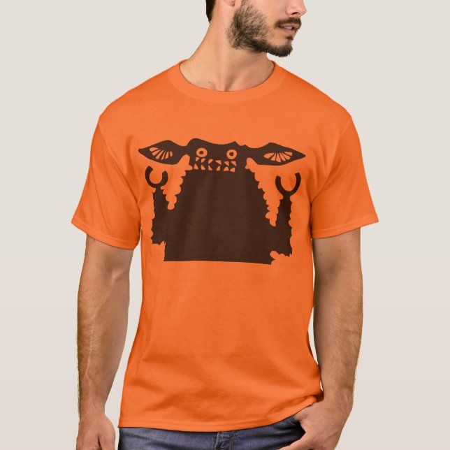 Kaiju gigantisk rolig öronT-tröja Tee Shirt (Framsida)